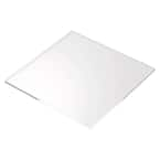 Plexiglas 24 in. x 48 in. x 0.250 in. Clear Acrylic Sheet (4 per Pack ...