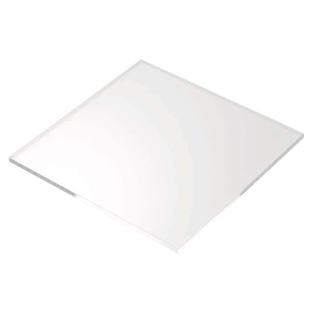 Plexiglas 24 in. x 48 in. x 0.250 in. Clear Acrylic Sheet (4 per Pack)  MC2448250 - The Home Depot