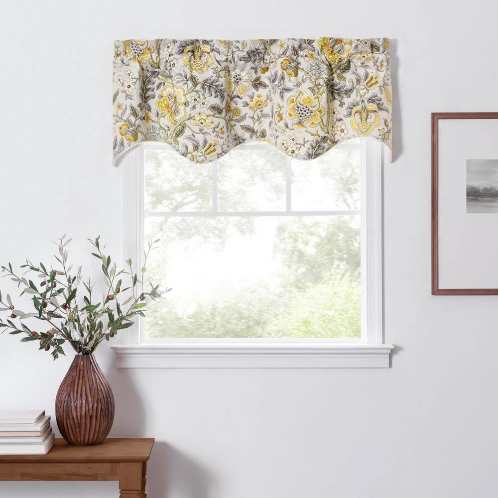 UPC 730462123329 product image for Regency 15 in. L Cotton Lined Duchess Filler Valance in Grey | upcitemdb.com