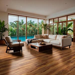 Hawaiian Koa 22 MIL x 9 in. W x 48 in. L Click Lock Waterproof Luxury Vinyl Plank Flooring (20.13 sq. ft./Case)