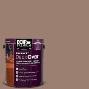 1 gal. #SC-148 Adobe Brown Smooth Solid Color Exterior Wood and Concrete Coating