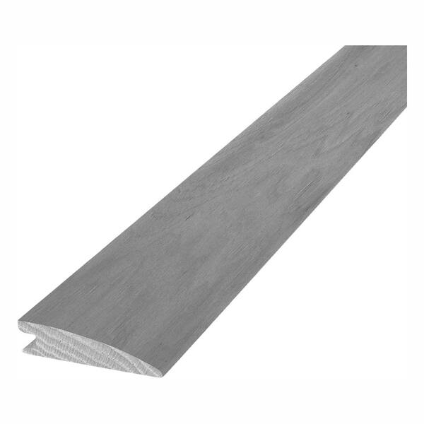 Mohawk Thunderstorm Gray Hickory 13/32 in. Thick x 1-17/32 in. Wide x 84 in. Length Hardwood Flush Reducer Molding