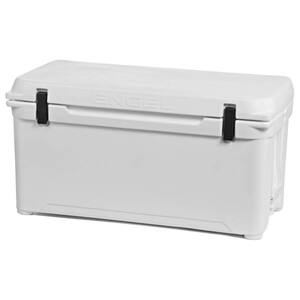 18.5 Gal. 75-Can High Performance Seamless Roto-Molded Ice Cooler, White