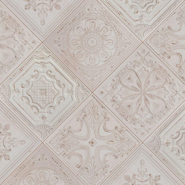Fitz White 8 in. x 8 in. Ceramic Wall Tile (9.9 sq. ft./Case)