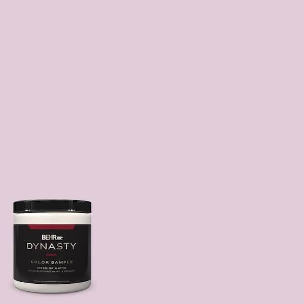 BEHR DYNASTY 8 oz. #M110-2 Cassia Buds Matte Stain-Blocking Interior/Exterior Paint and Primer Sample