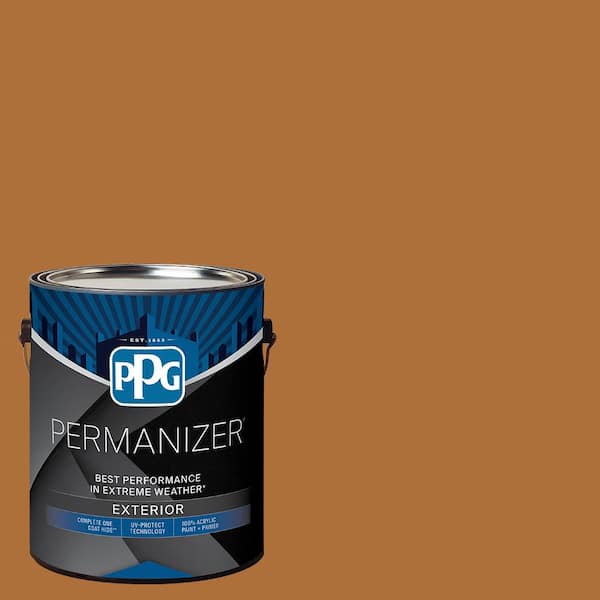 1 gal. PPG16-20 Bronze Eucalyptus Semi-Gloss Exterior Paint