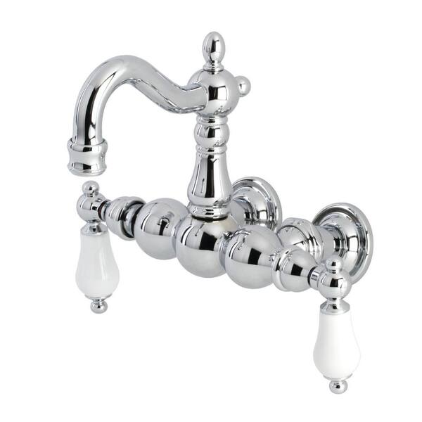 Kingston Satin Nickel Clawfoot Tub Faucet Package w Goose neck