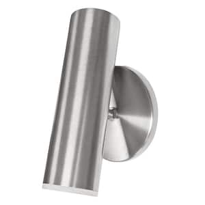 Constance 1-Light Satin Chrome LED Wall Sconce