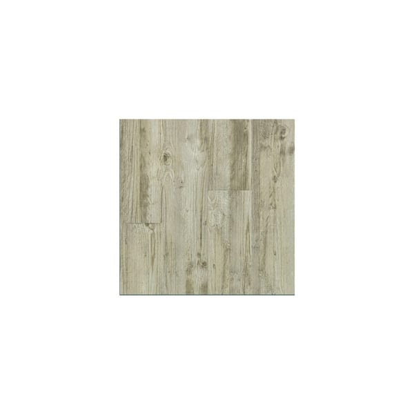 Take Home Sample-ProMark Distressed Driftwood Waterproof Glue Down Luxury Vinyl Plank Flooring