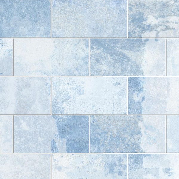 Merola Tile Myst Skyscape 4 in. x 8 in. Ceramic Wall Tile (5.75 square feet /Case)