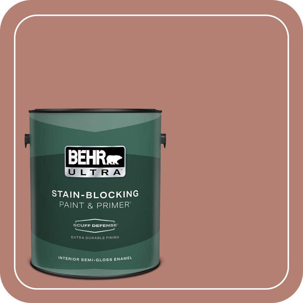 1 gal. #ICC-102 Copper Pot Extra Durable Semi-Gloss Enamel Interior Paint & Primer price history on PriceWatchPro