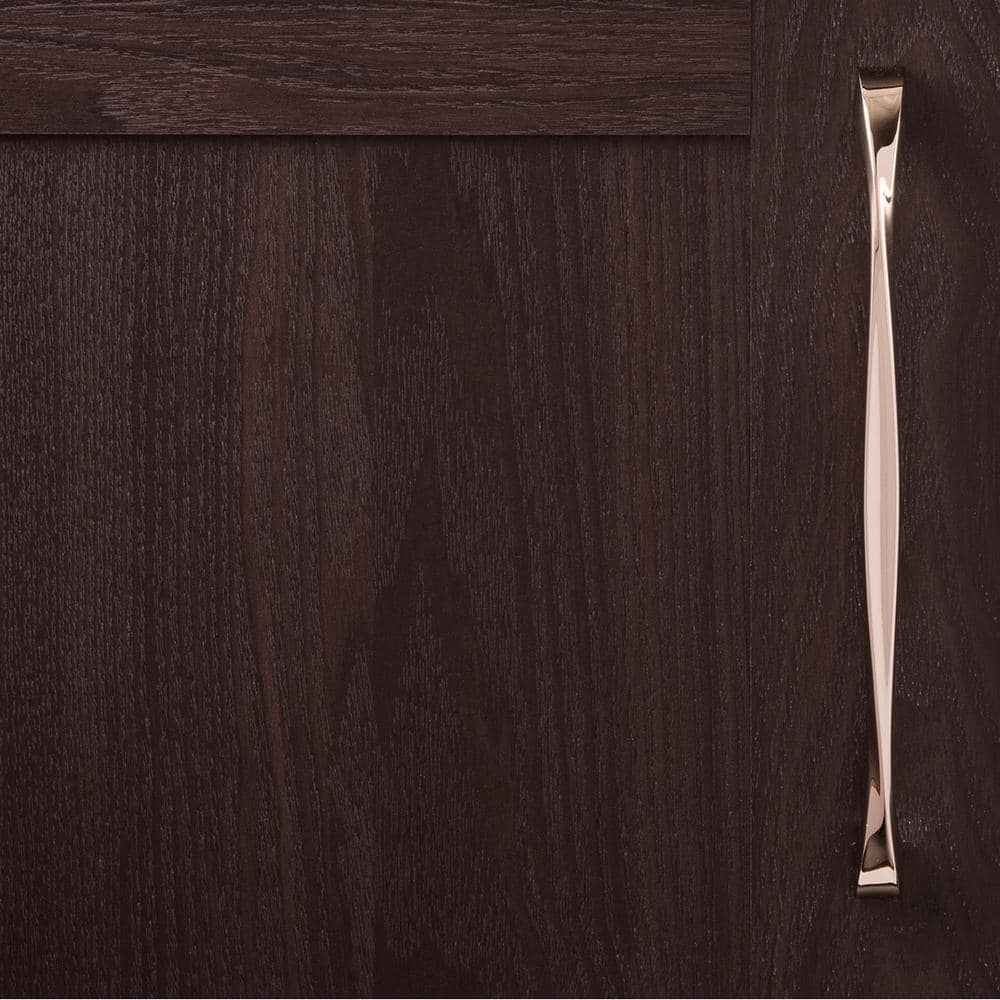 Twist Polished Nickel Arch Cabinet Bar Pulls with Mounting Hardware