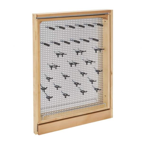 Rev-A-Shelf Natural Maple Wood Pull-Out Kitchen Wall Filler Organizer