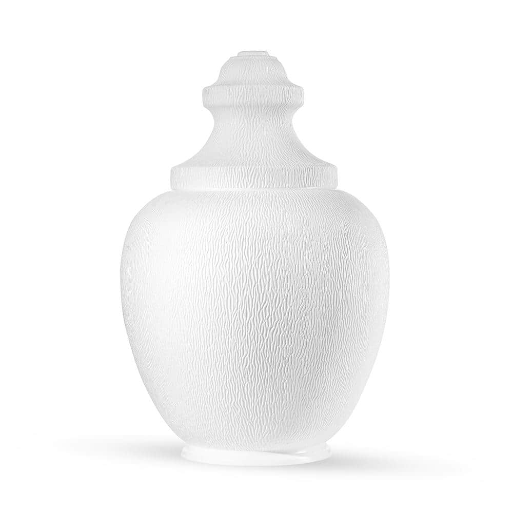 Acorn Series 63 White Acrylic Streetlamp Globe with 8 in. Fitter Neck - No Fixture Inlcuded price history on PriceWatchPro