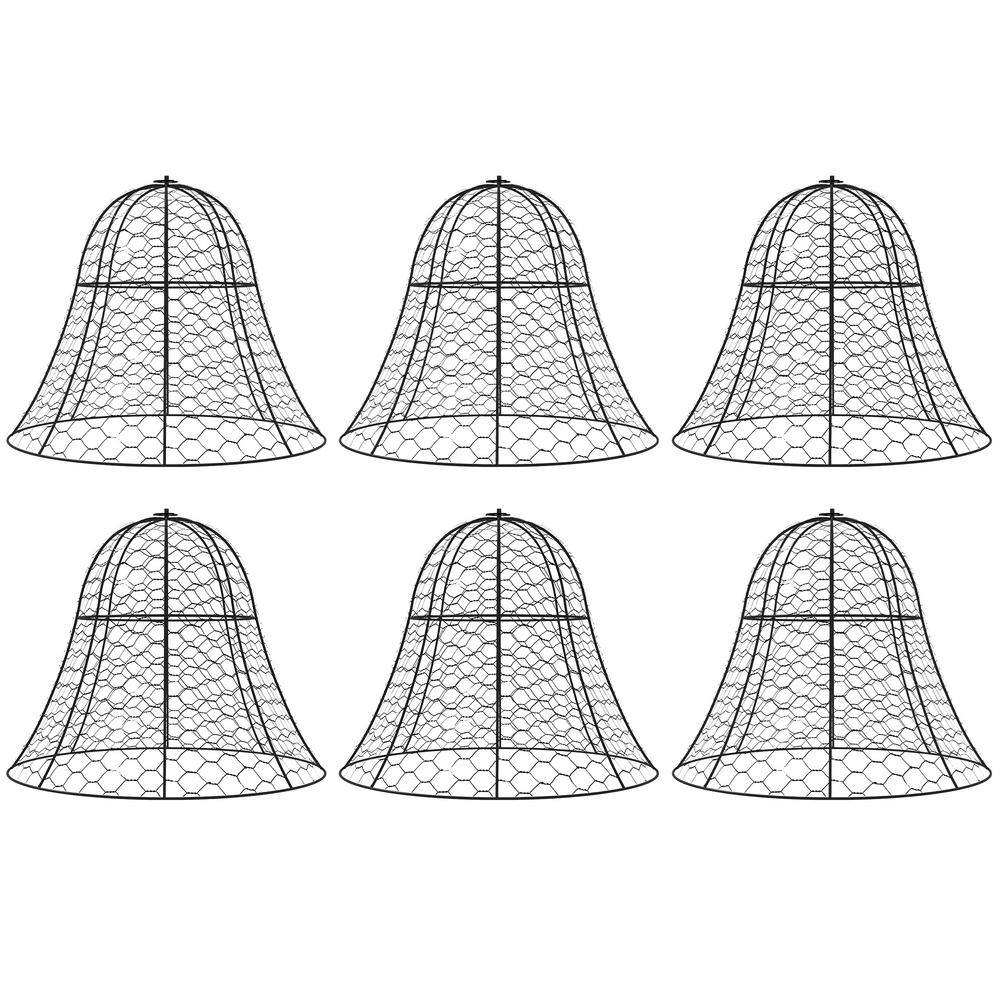 Garden Chicken Wire Cloche, 16 in. x 13 in. Stackable Animal Plant Protecto