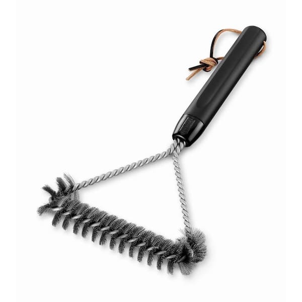 Weber 12 in. Three-Sided Grill Brush