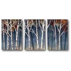 "Birch Trees" 3-Piece Canvas Printed Wall Art Set