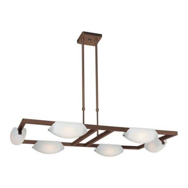 Access Lighting Nido Oil Rubbed Bronze Integrated LED Chandelier