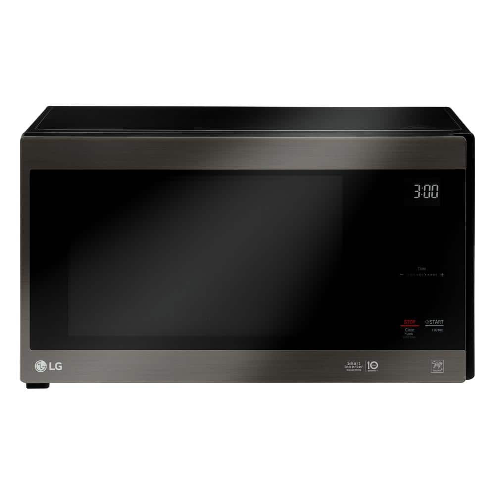 LG Electronics NeoChef 21 in. Width 1.5 cu.ft. Black Stainless Steel 1600-Watt Countertop Microwave with Smart Inverter
