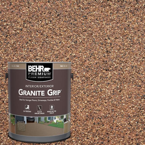 1 Gal. #GG-10 Copper Marble Decorative Flat Interior/Exterior Concrete Floor Coating