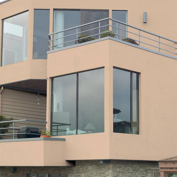 BEHR - 5 gal. #BXC-37 Miami Stucco Flat Interior/Exterior Masonry, Stucco and Brick Paint