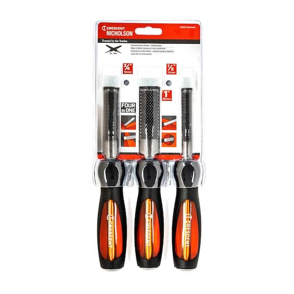 Wood Chuck Chisel/Rasp Set (3-Piece) Wood Chuck Chisel/Rasp Set (3-Piece)