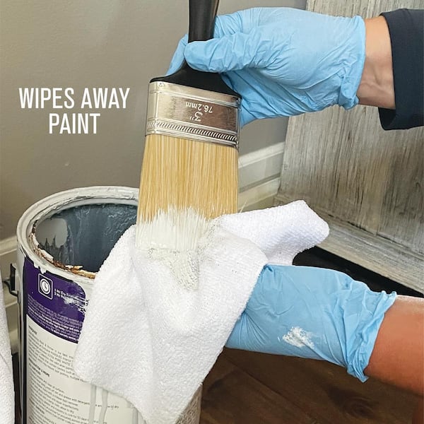 Three Painter's Towels To Help Properly Clean Paint Tools - Trimaco