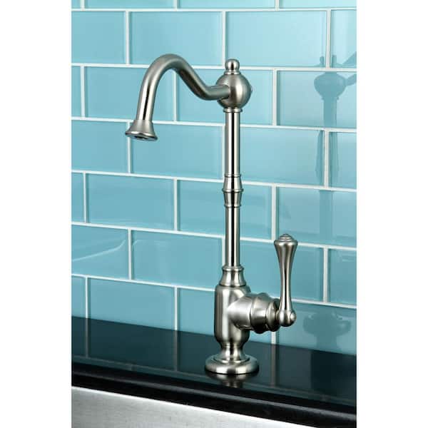 Replacement Drinking Water Single-Handle Beverage Faucet in Brushed Nickel for Filtration Systems