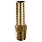 1-1/4 in. Brass Extra Long Male Insert Adapter