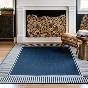 Koeckritz Rugs 9' x 12' Heavy Duty Durable All Weather Indoor/Outdoor Non Slip Entrance Mat Rugs and Runners for Office Business Building Home Garage Front (Color