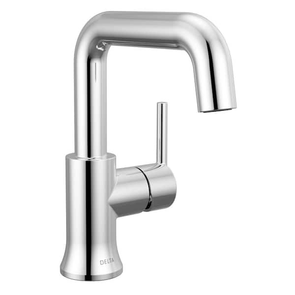 Trinsic Single Handle Single Hole Bathroom Faucet with Drain Kit Included in Chrome