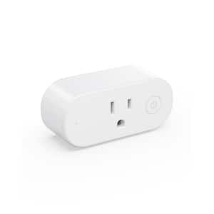 Smart Plug Work with Alexa, Home Mini Socket 2.4GHz Wi-Fi, No Hub Required, App Control (1-Pack)