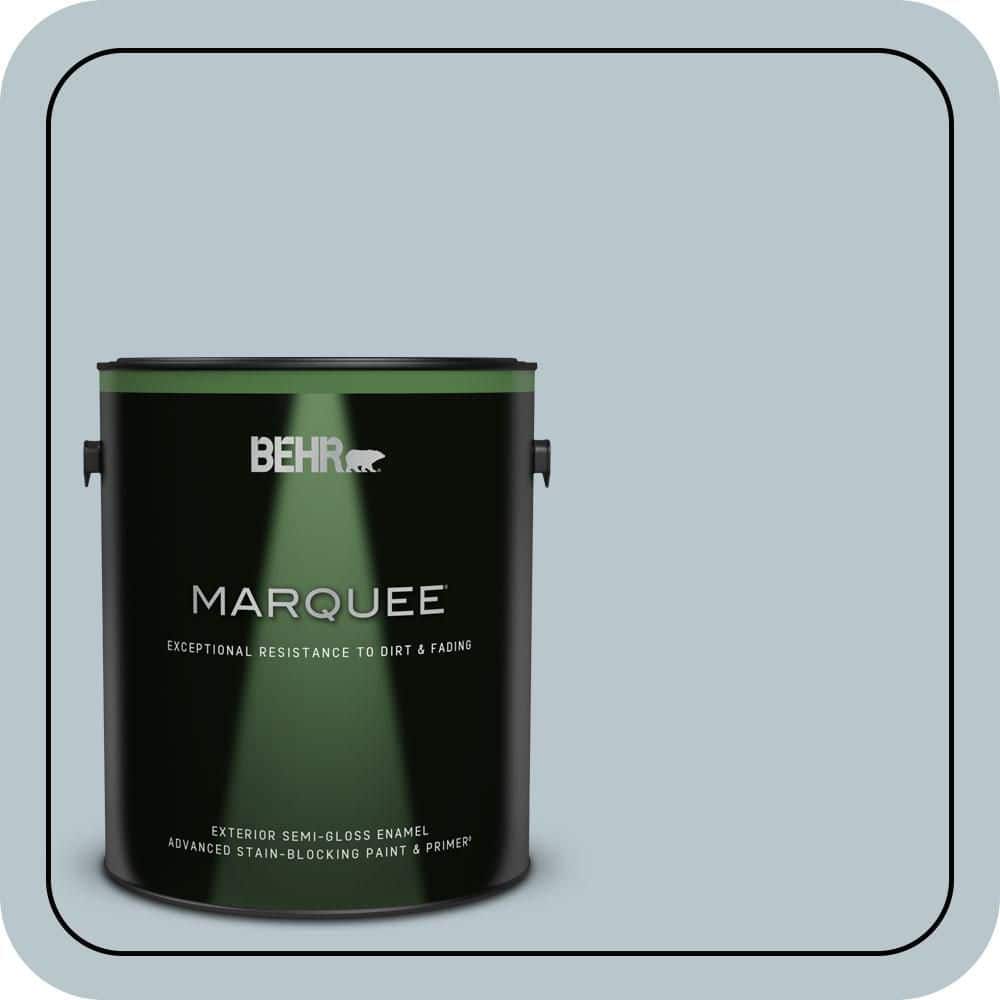 1 gal. #N480-2 Flowing Breeze Semi-Gloss Enamel Exterior Paint & Primer price history on PriceWatchPro