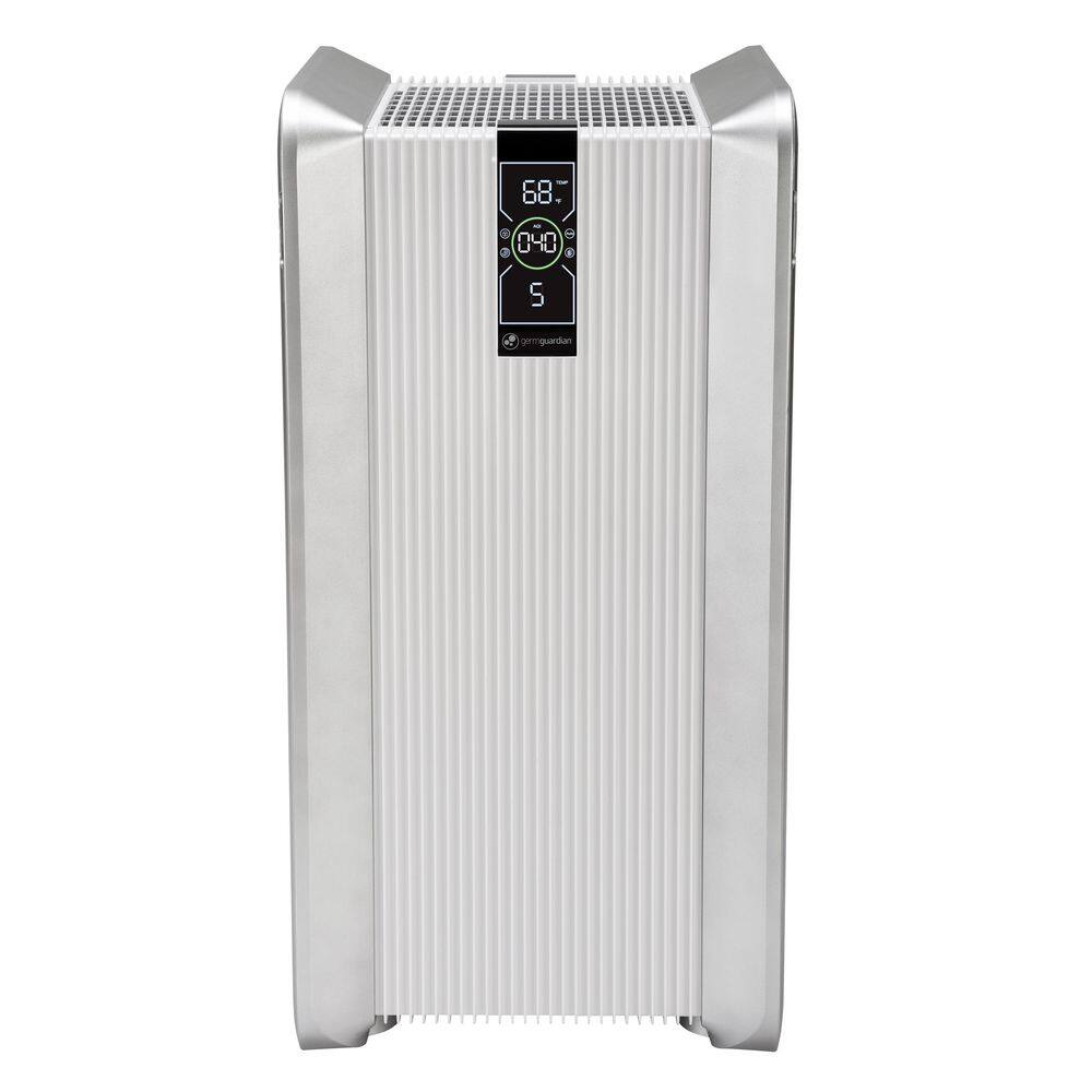 GermGuardian Dual HEPA Air Purifier with 2 HEPA Filters, UVC and