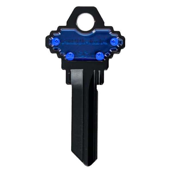 #68 Colorplus SC1 Black Blue Key Blank