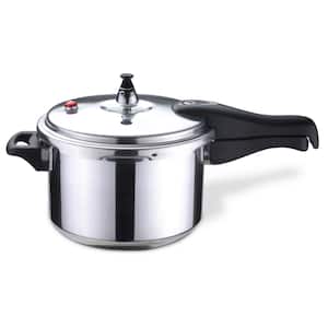 9.5 qt. Polished Aluminum Stovetop Pressure Cooker with Sure-Locking Lid