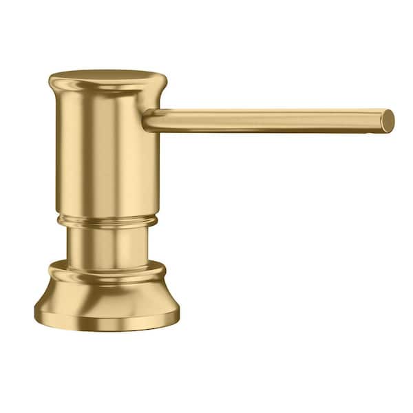 Blanco Empressa Deck-Mounted Soap/Lotion Dispenser in Satin Gold