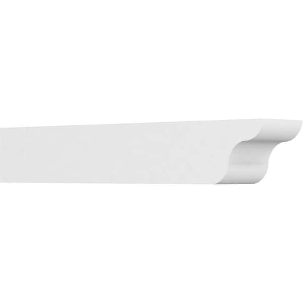 Ekena Millwork 6 in. x 6 in. x 36 in. Standard Carmel Architectural Grade PVC Rafter Tail Brace