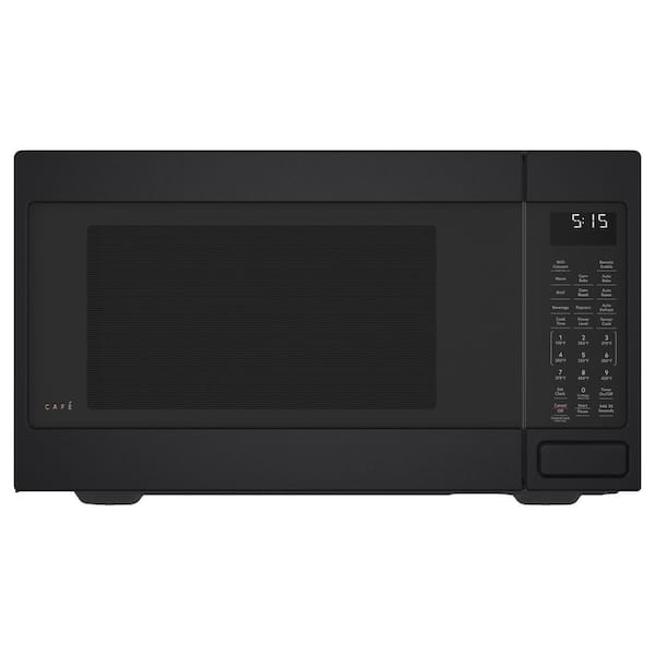 https://images.thdstatic.com/productImages/89238b14-1416-41db-866c-33e6246227dd/svn/fingerprint-resistant-matte-black-cafe-countertop-microwaves-ceb515p3nds-64_600.jpg