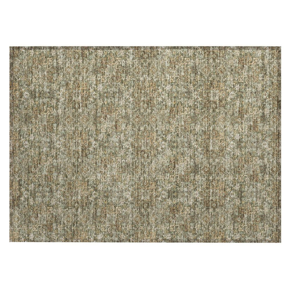 Chantille Machine Washable Indoor/Outdoor Abstract ACN2783 Olive 2 ft. x 3 ft. Accent Rug price history on PriceWatchPro
