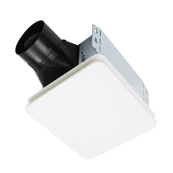 Room Side Series 80 CFM Room Side/No Cut Installation Humidity Sensing Bathroom Exhaust Fan Energy Star