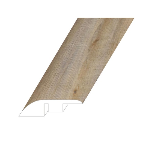 Victorum Noble Fawn 0.6 in. T x 1.8 in. W x 94.5 in. L Vinyl Reducer Molding