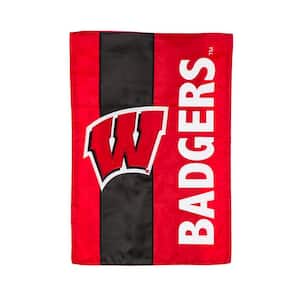 1 ft. x 1-1/2 ft. University of Wisconsin-Madison Embellished Garden Flag