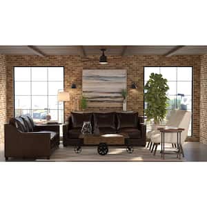 Valle Paraiso 52 in. Indoor Oil-Rubbed Bronze Ceiling Fan with Light Kit and Remote Control