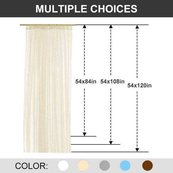 Sx 54x120 In Mosquito Netting, Mosquito Netting Curtains For Patio