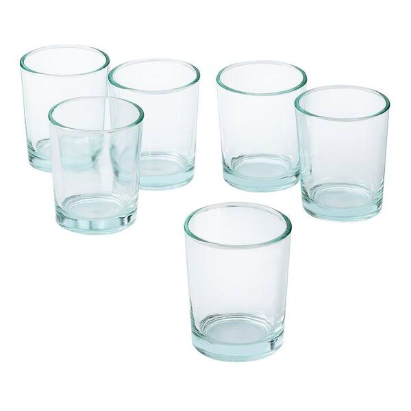 Light In The Dark Clear Glass Round Votive Candle Holders (Set of 72)