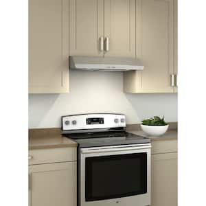 Sahale BKSH1 30 in. 300 Max Blower CFM Convertible Under-Cabinet Range Hood with Light in Stainless Steel