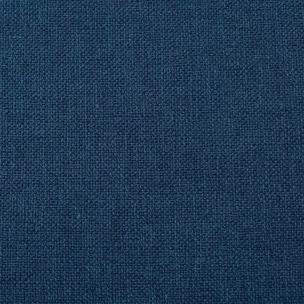 Blue Linen Upholstered Parsons Dining Side Chair Set