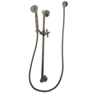 Made to Match Single-Handle 1-Spray Shower Combo in Brushed Nickel with Slide Bar