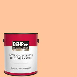 1 gal. #P210-3 Gumdrops Hi-Gloss Enamel Interior/Exterior Paint
